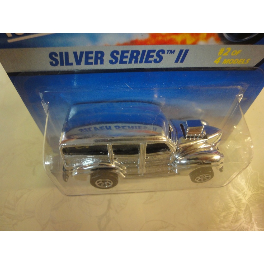 Mattel HOT WHEELS Die cast 15269 Silver series II #421 40's woodie 1995 NEW